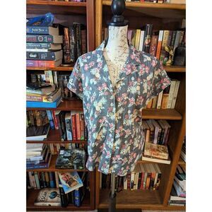MARINE layer x L & F Kira faded Hawaiian shirt nwt sz medium